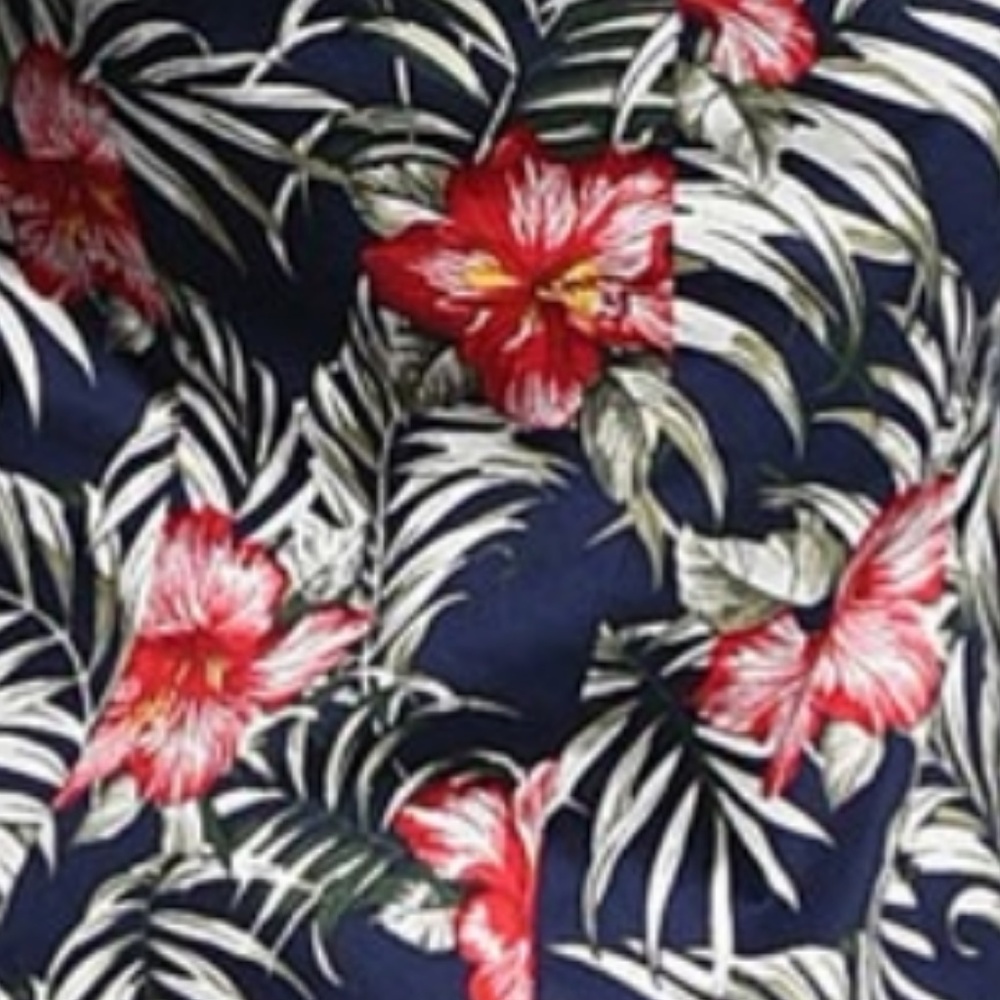 Single Breasted Floral Print Cotton Blazer Jacket - Picture 5 of 8